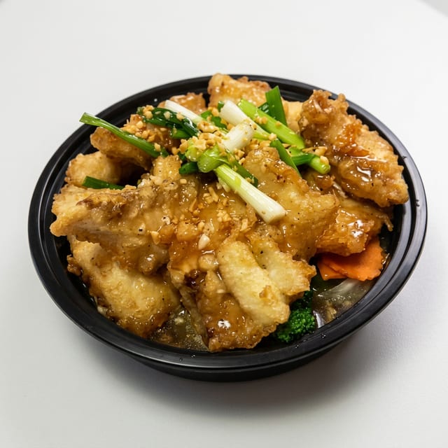 Garlic and Black Pepper Sauce.