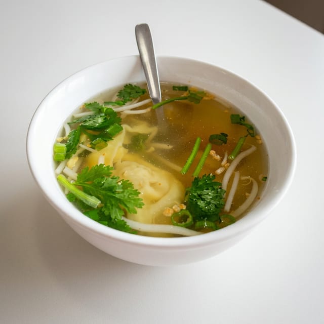 Wonton Soup.